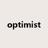 optimist是什么意思