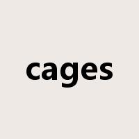 cages是什么意思
