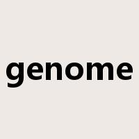genome是什么意思