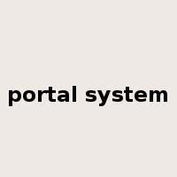 portal system是什么意思