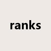 ranks是什么意思