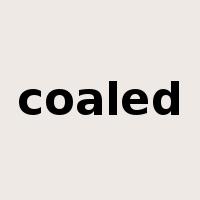 coaled是什么意思