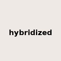 hybridized是什么意思