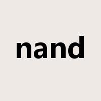 nand是什么意思