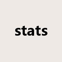 stats是什么意思
