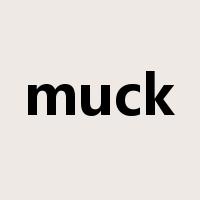 muck是什么意思