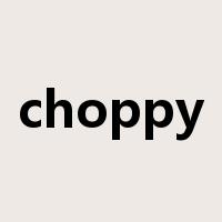 choppy是什么意思