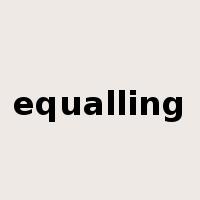 equalling是什么意思