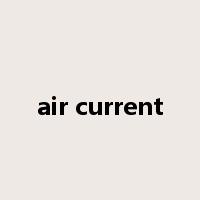 air current是什么意思