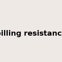 pilling resistance是什么意思