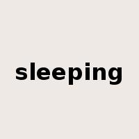 sleeping是什么意思