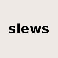 slews是什么意思