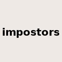 impostors是什么意思