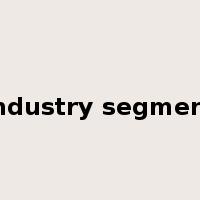 industry segment是什么意思