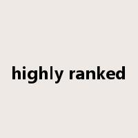 highly ranked是什么意思