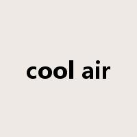 cool air是什么意思