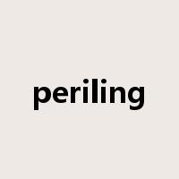 periling是什么意思