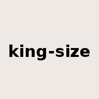 king-size是什么意思