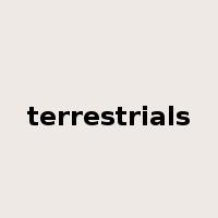 terrestrials是什么意思