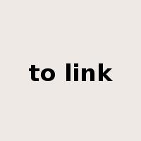 to link是什么意思