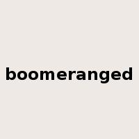 boomeranged是什么意思