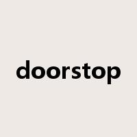 doorstop是什么意思