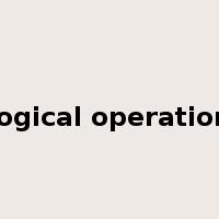logical operation是什么意思