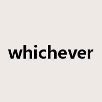 whichever是什么意思