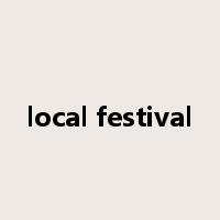 local festival是什么意思
