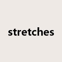 stretches是什么意思