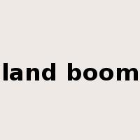 land boom是什么意思