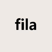 fila是什么意思