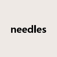 needles是什么意思