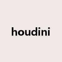 houdini是什么意思