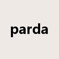 parda是什么意思