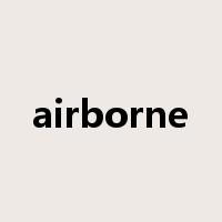 airborne是什么意思