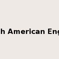 North American English是什么意思
