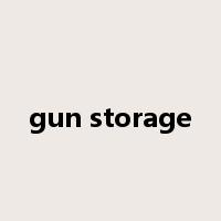 gun storage是什么意思