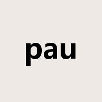 pau是什么意思