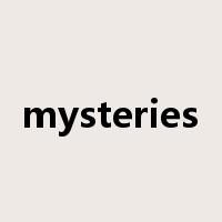 mysteries是什么意思