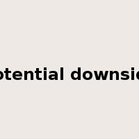 potential downside是什么意思