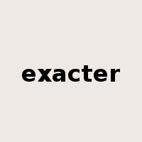 exacter是什么意思