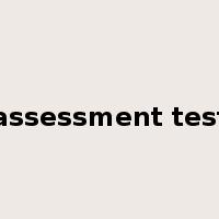 assessment test是什么意思