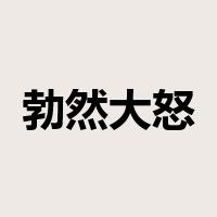 勃然大怒是什么意思
