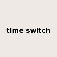 time switch是什么意思