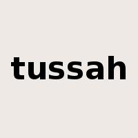 tussah是什么意思