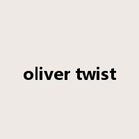 oliver twist是什么意思