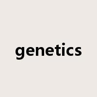 genetics是什么意思