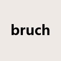 bruch是什么意思