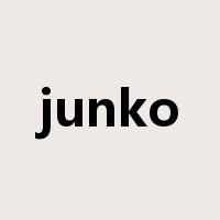 junko是什么意思